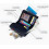 Unisex Real Leather RFID Wallet with Dual Zippers 3