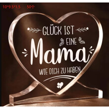 In Stock New Valentine's Day Love Transparent Acrylic Mother's Day Father's Day Table Decorations Ornaments
