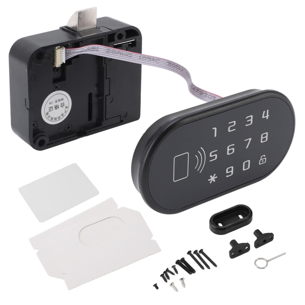 Smart Cabinet Lock Zinc Alloy 100 Passwords 9341593000994