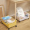 Rolling Storage Bin under $5! Rolling Storage Box with Wheels - Under Desk Organizer Mobile Storage Bin for Office Home Organization 1