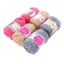 6 Pcs Bright Soft Multi Purpose Crochet Knitting Yarn Set, Kids & Beginners