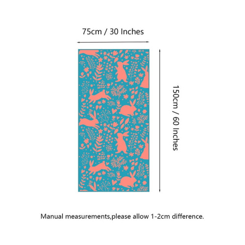 Double-Sided Velvet Microfiber Beach Towel 1
