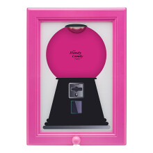Pink Candy Frame Dispenser Wall or Table Display