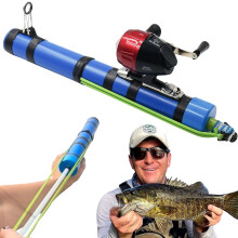Kids' Fishing Catapult Rod with Reel – Portable Saltwater