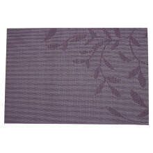 Antislip geweven PVC placemats, hittebestendig en wasbaar, waterdichte tafelbeschermer voor ronde/rechthoekige tafels