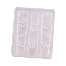 Professional Silicone Mold for 3D Nails Art Mold Reusable Nails Mold Decoration Suitable for Different Skill Levels