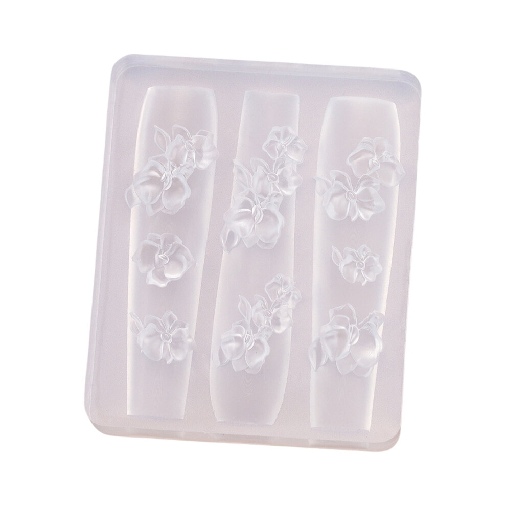 Silicone 3D Nail Mold Reusable for Beginners to