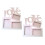 Wooden Photo Frame Love Collage 2 pcs 1