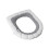 Soft Thick Washable Toilet Seat Cover – Grey, Universal 3