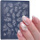 Nails Art Silicone Mold Beautiful 3D Nails Casting Molds Embossed Nails Stencils Sculpture 2