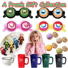 Funny Toilet-Style Ceramic Mug, White Elephant Gift for Men & Women, Alien-Themed Hot Drink Cup, Christmas Stocking Stuffer – Green