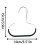 8-Hook Hat Organizer, Closet Cap Rack for Baseball Hats, Space-Saving Wardrobe Storage Hanger 3