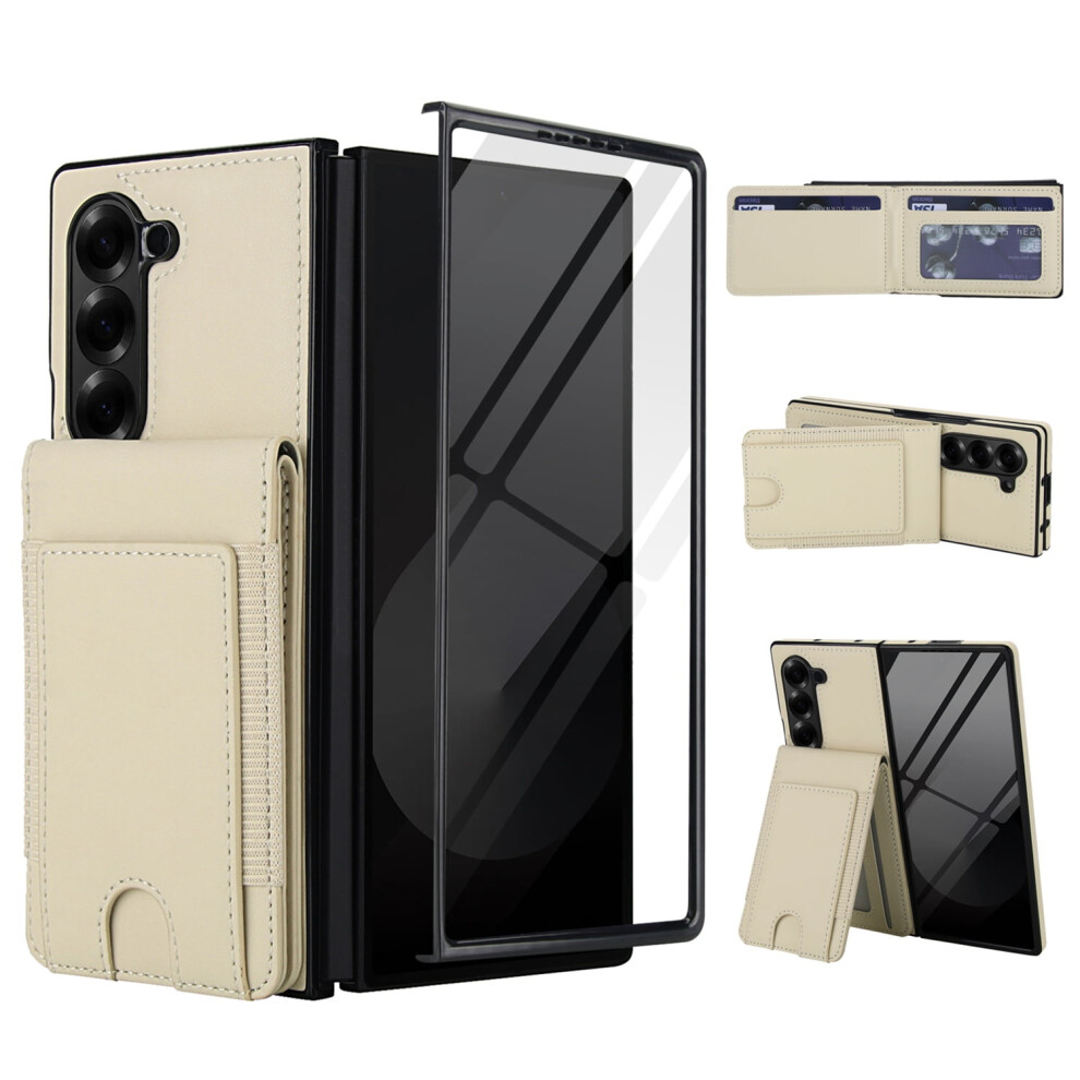 Leather Wallet Case For Samsung Galaxy Z Fold 3 To 7 9180333293285