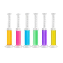6PC Toilet Flower Gel Cleaner, Toilet Stain Removal Cleaning Air Freshener, Toilet Flower