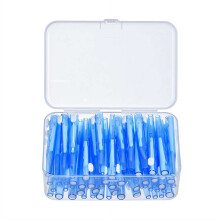 60 Pcs Interdental Brushes for Braces, Orthodontic Flossers & Cleaner Kit – Compatible with Braces