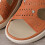Women's Orange PU Sandals Round Toe Cross Strap Hollow 6