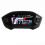 Køremotorcykel Speedometer ABS Sort 1 sæt 7,9 x 5,9 x 3,1 tommer 4