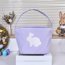 Easter gift bags with handles corduroy small 6-pack