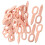 Car Body Repair Dent Pulling Ring Rose Gold 100pcs 7