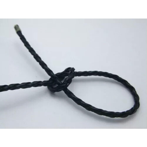 11Yards BOLO Πλεγμένο Κορδόνι από Δέρμα με Πλεκτό Κορδόνι για Κοσμήματα 3 χιλ. - Νέον 2