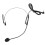 Professional Headset Microphone with Clear Sound Quality for Live, Black ABS Design 4