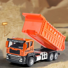 Kids Toys Inertial Alloy Engineering Vehicle Series For Boys Excavator Concrete Tanker Truck Cranes And Bulldozer Toys For Ages 3-6 Toys for Ages