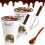 Tealight Fondue Cups Set Ceramic Chocolate Melting Mugs 1