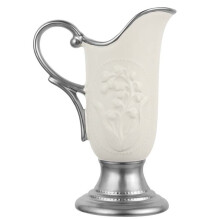 Vase en céramique de style antique, décoration intérieure de luxe, vase vintage d'inspiration française