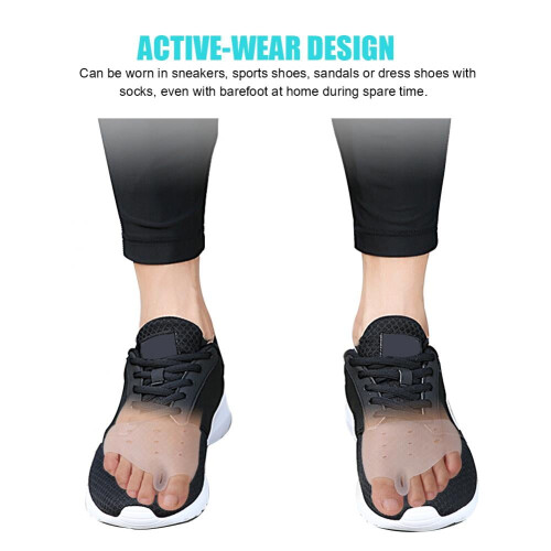 Silicone Corrector Relief Gel Toe Separator Hammer Toe with Forefoot Pads 1