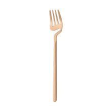 Tenedor de postre de acero inoxidable 304 | Acabado espejo resistente a los arañazos | Vajilla elegante, inodora y de fácil mantenimiento | 1 pieza