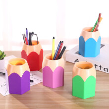 5-Pack Pencil Cup Set with Pencil Tip Design