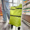 Wheeled Foldable Shopping Bag Oxford Cloth 3