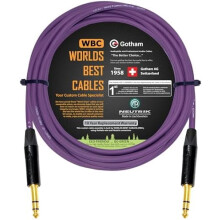 Gotham GAC-2 AES/EBU Cable 20ft Purple Low-Loss Balanced