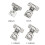 Overlay Soft Close 6 Way Compact Concealed Hinges for Kitchen Cabinets 5