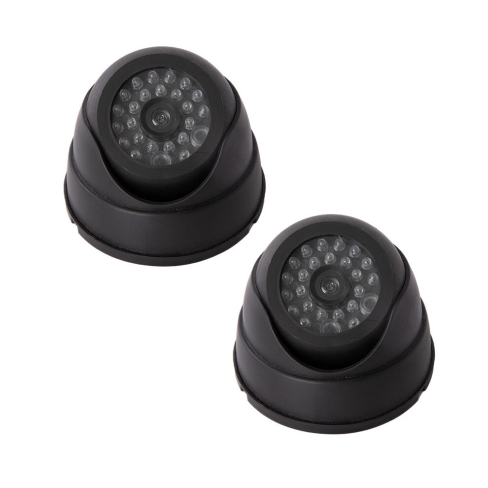 Realistic Fake Security Camera With Led Flashing Light For Indoor Outdoor Use Powered Surveillances Camera 974856417766