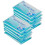 Couvercles de toilettes jetables et étanches Tebra, blancs, lot de 5 4