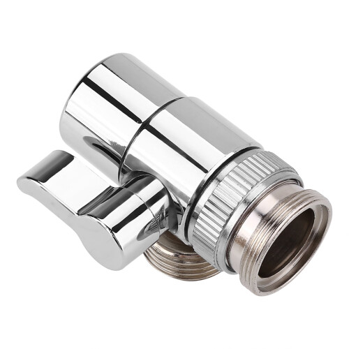 Adaptateur de robinet de lavabo de cuisine EECOO M24, vanne de dérivation vers flexible, vanne de dérivation d'évier 2