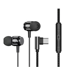 Trådbundet headset för överlägsen musikuppspelning med avancerat typ-C-gränssnitt och förbättrad