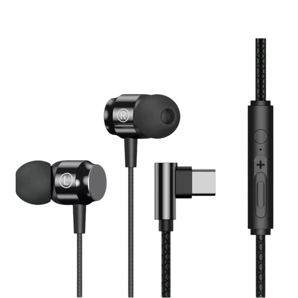Wired Headset For Superior Music Playback Featuring Advanced Type-C Interface And Enhanced 9165521832477