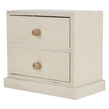 Boîte de rangement simple en bois, boîte de rangement pour cosmétiques, commode de cuisine ou de chambre, table de couture
