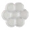 Ceramic Watercolor Mixing Tray Round White 6-Well 1