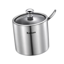 Saltkar i ädelmetall för köket, 110 g silver