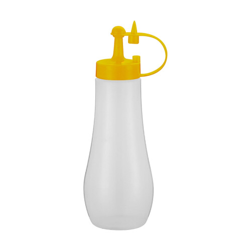 Μπουκάλι Liquidation 250ml για σάλτσα/σαλάτα με πολλές τρύπες, πορτοκαλί, στεγανό –