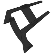 Support de guitare en acrylique, support en L pour ukulélé et violon, support de sol pour instruments de musique