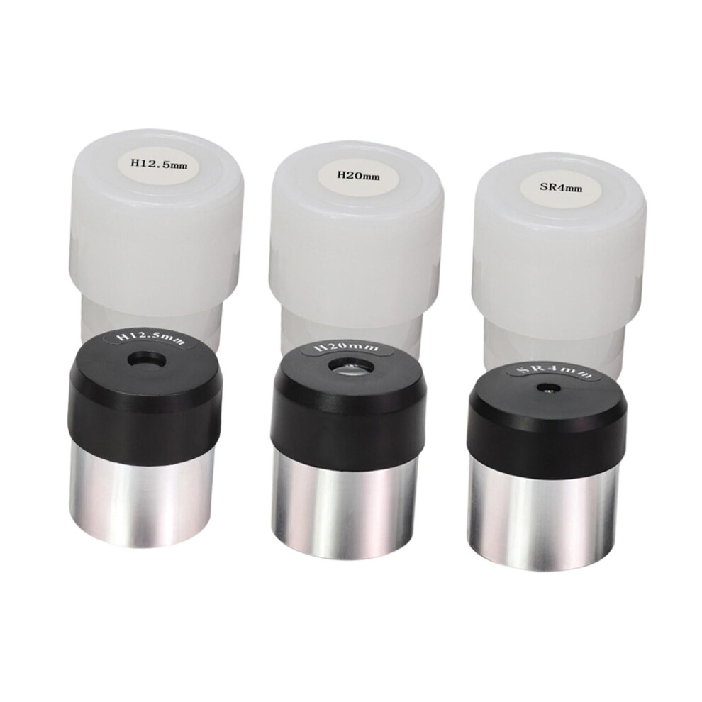 3 Pack Telescope Eyepiece Lens Astronomy Replacement Metal Material For Stargazing Professionals And Amateur Users 974856415755