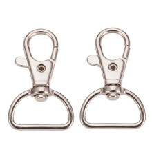 Swivel Hook Dog Tag Clips for DIY Handmade Tags 20 Pack