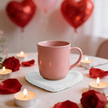 Effen, geïsoleerde placemats met teddybeerdesign – Leuke, wasbare en duurzame placemats voor thuis en in de keuken