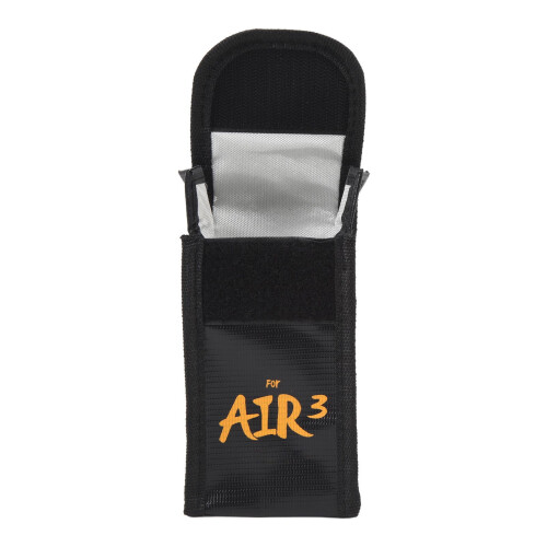 Air 3 1B Battery Safe Bag, Cloth, Black Fireproof