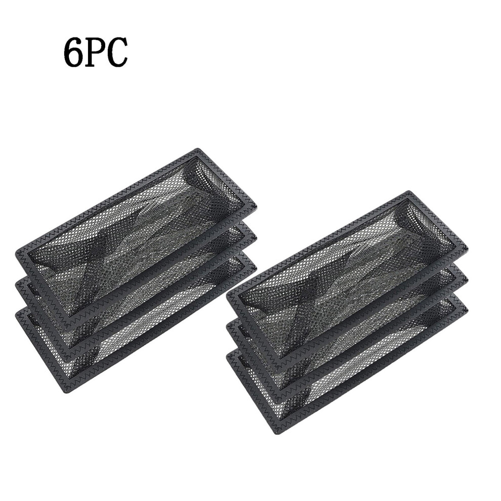 Floor Filter Mesh 4X10 Inches 3Pc/6Pc Polyester Pvc Durable Trapping Dirt For Household Ventilation Ducts And Floor Troughs 9493189659472