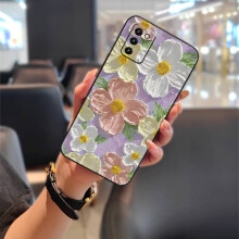 Silikon-Handyhülle für Samsung Galaxy A03S (SM-A037F) Asiatische Version – Staubabweisend, stoßfest, Graffiti-Cartoon-Design, schmutzabweisend